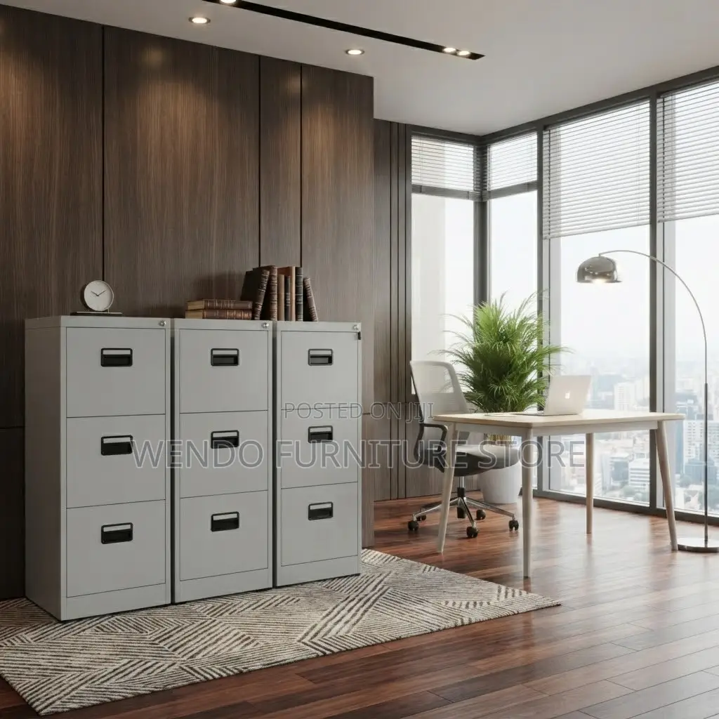 Office Cabinet; Lockable Stainless Home Office Files Cabinet