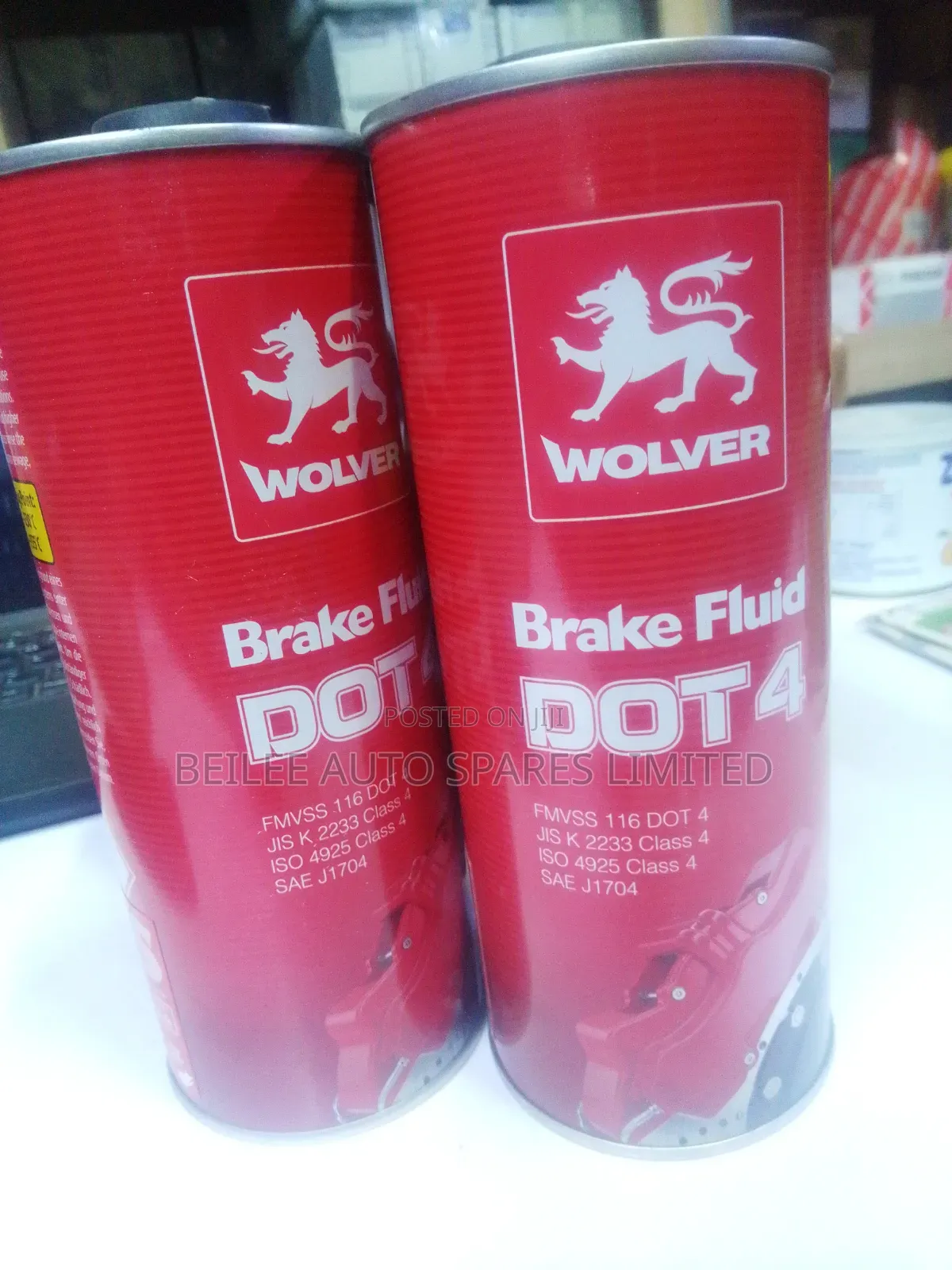 Wolver Brake Fluid Dot 4