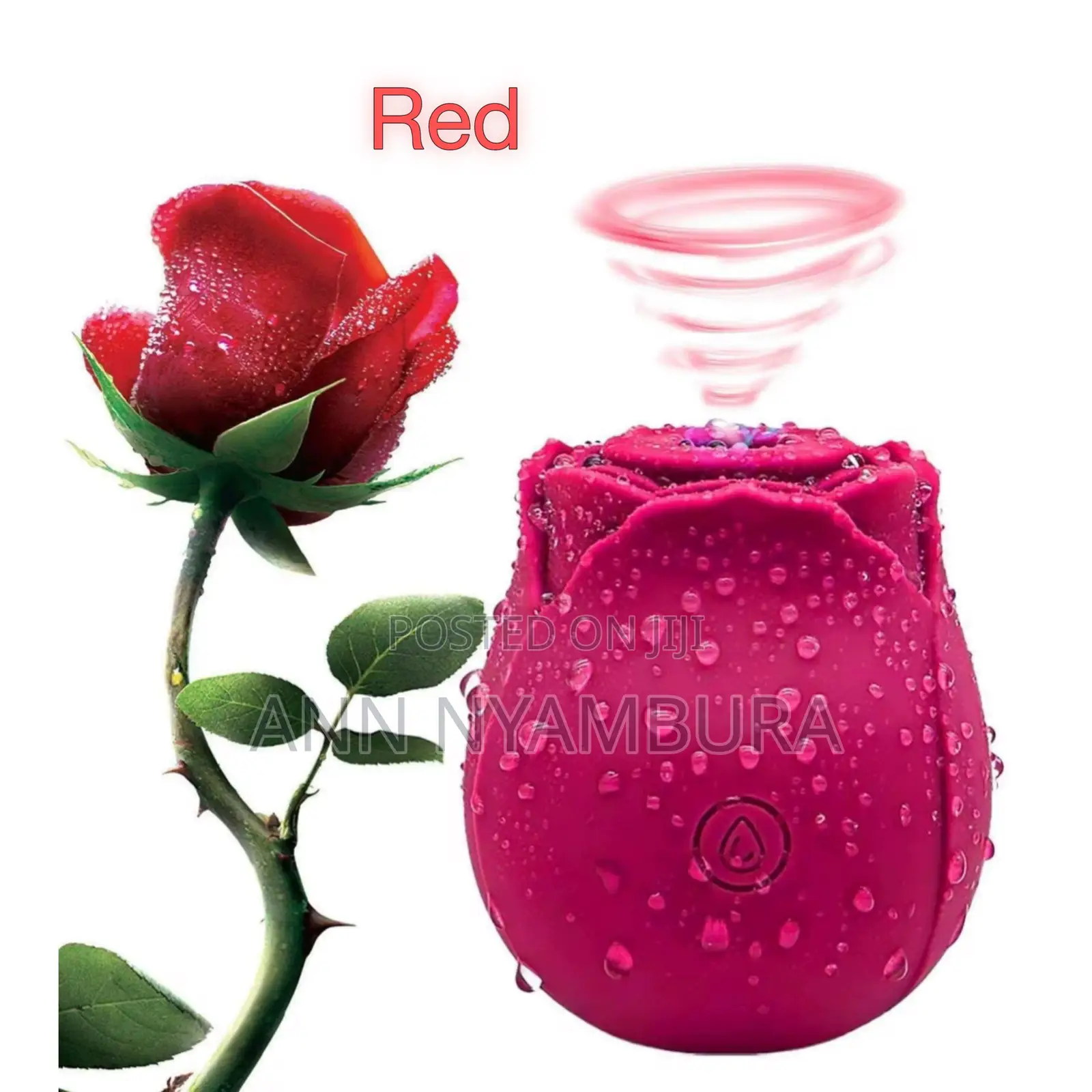 Sucking Vibrator Rose Sex Toy Vaginal Nipple ClitoralSuckingStimulator