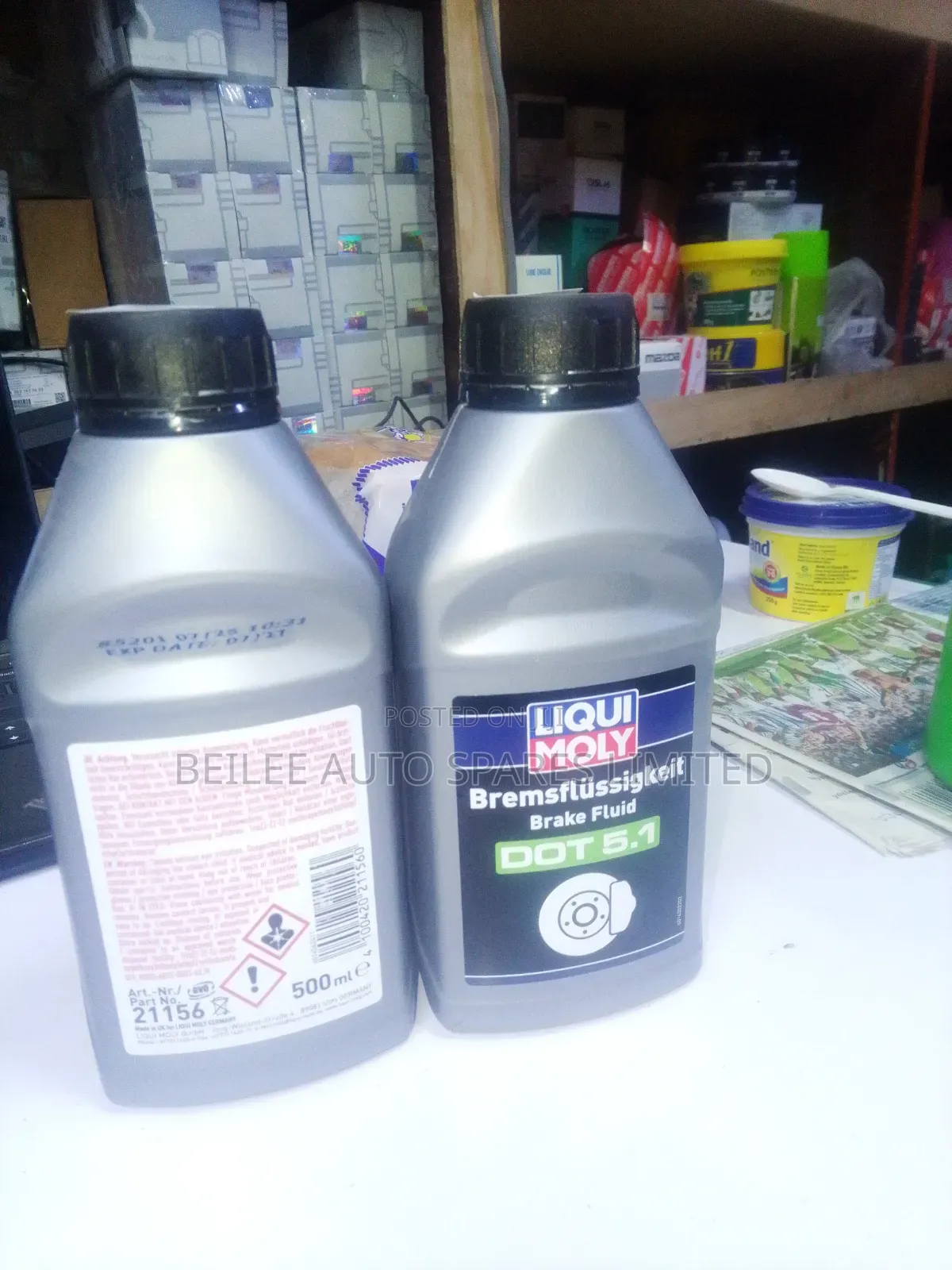 Liqui Moly Brake Fluid Dot 4 & Dot 5.1