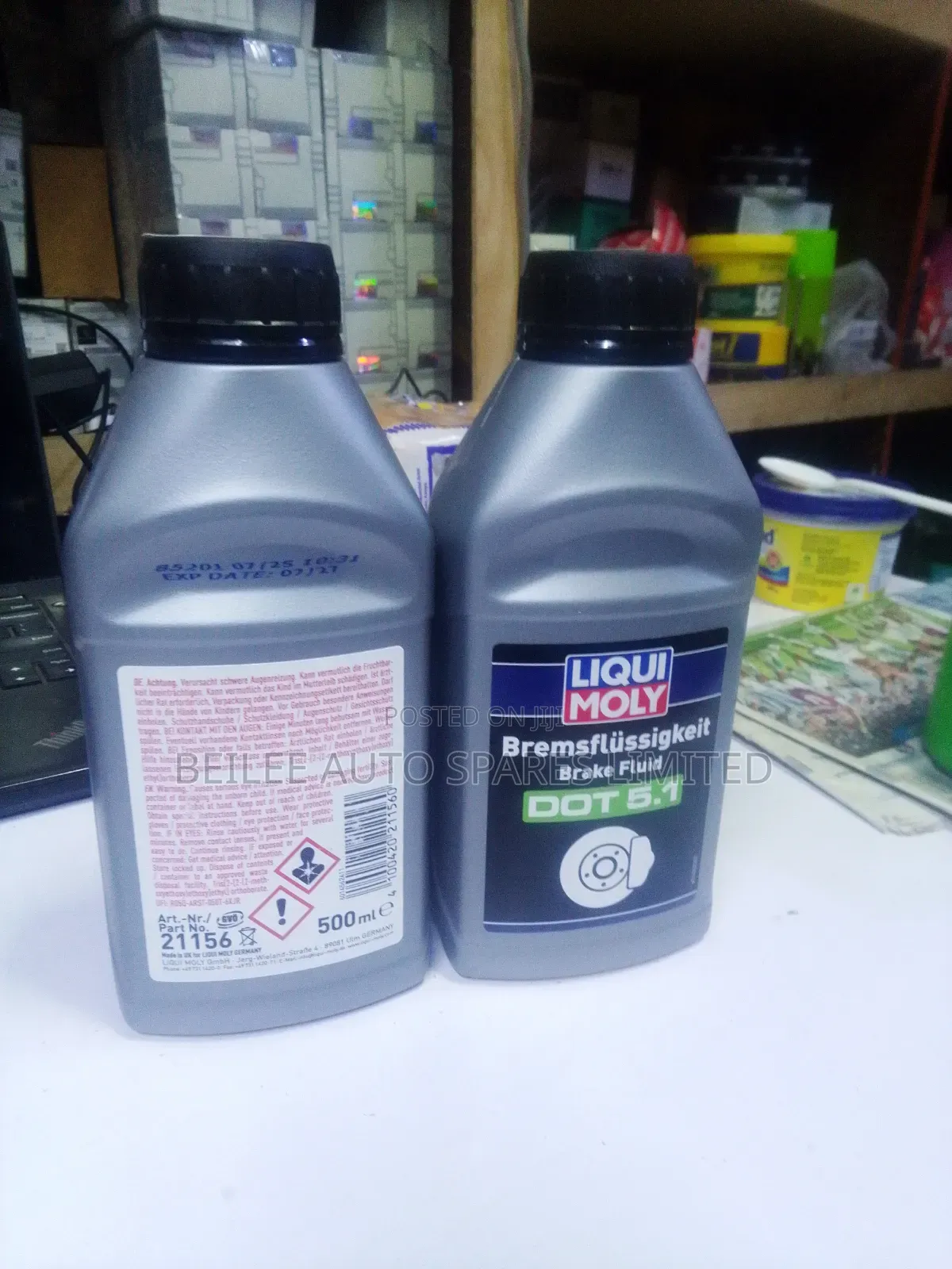 Liqui Moly Brake Fluid Dot 4 & Dot 5.1