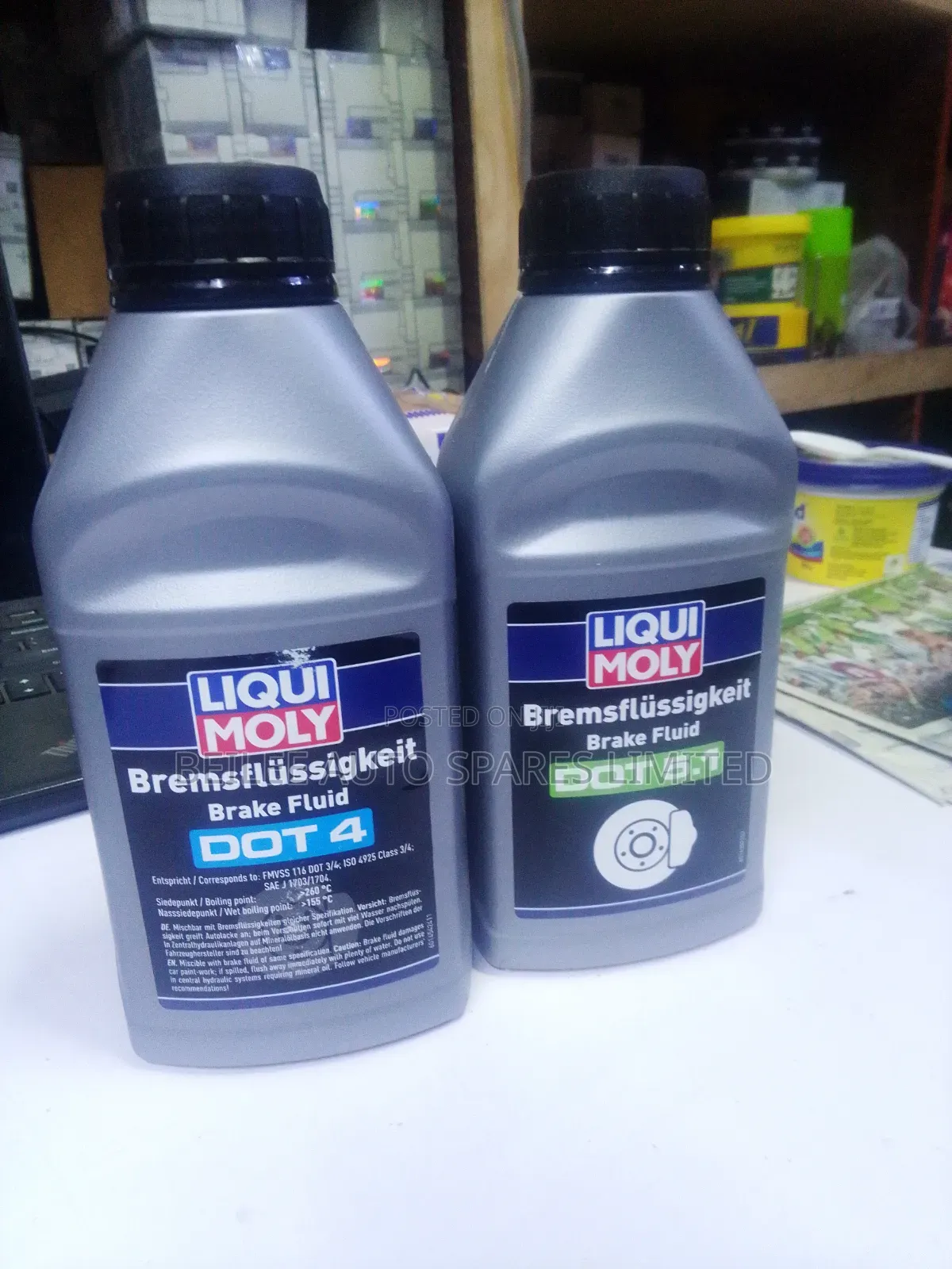 Liqui Moly Brake Fluid Dot 4 & Dot 5.1