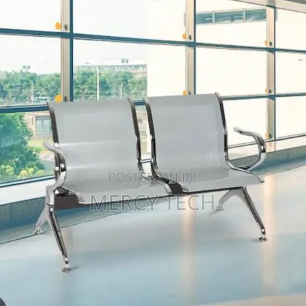 2-Way Link Chair, Unpadded Waiting Bench