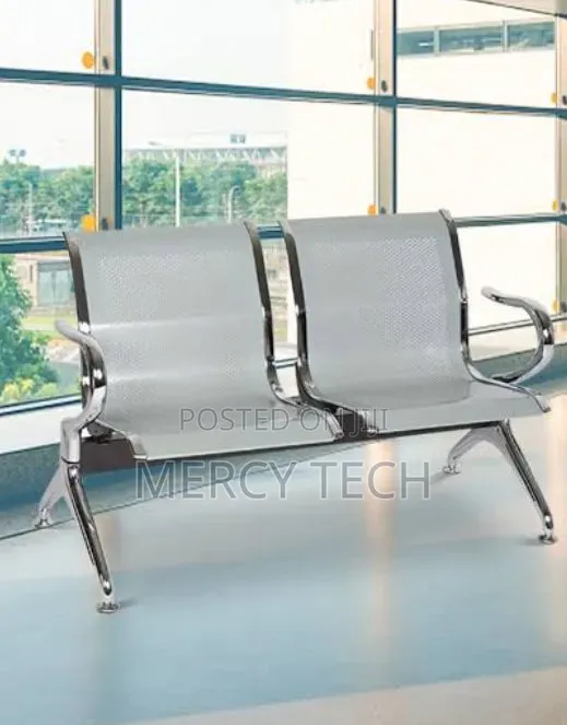 2-Way Link Chair, Unpadded Waiting Bench