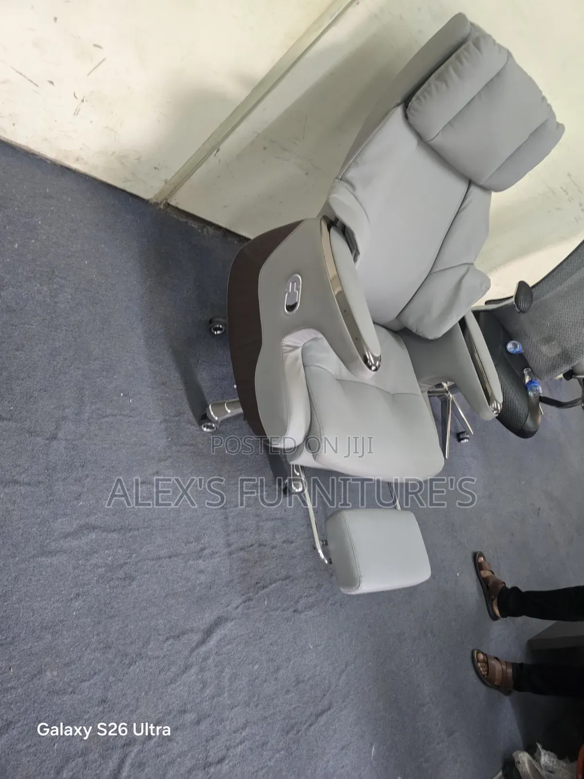 Gray Plessident Executive Office Chairs