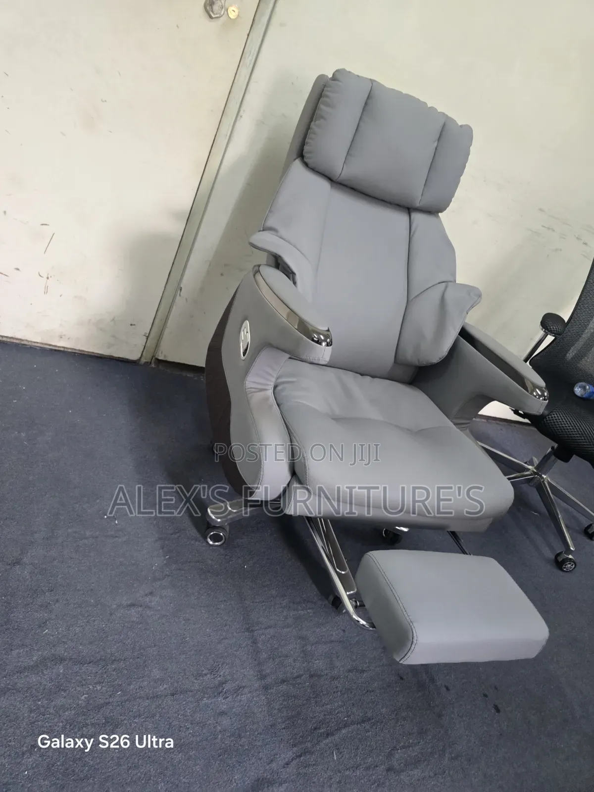 Gray Plessident Executive Office Chairs