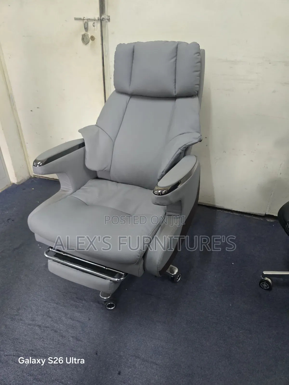 Gray Plessident Executive Office Chairs