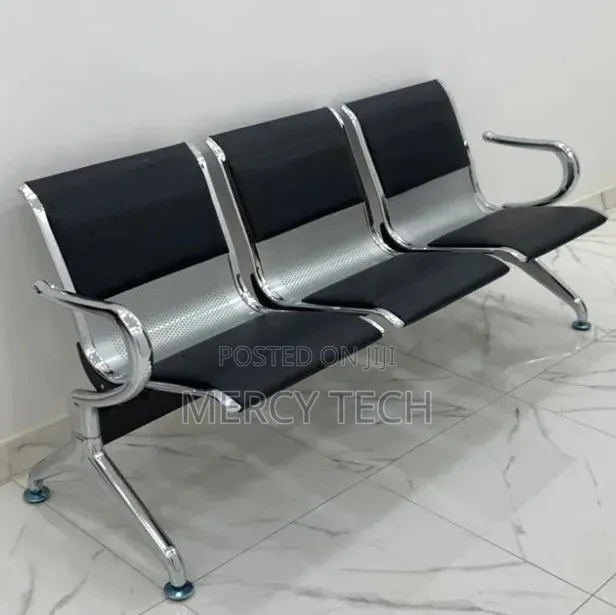 3-Way Link Chair, Padded Waiting Bench