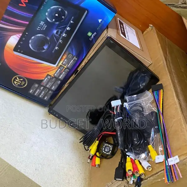 9-Inch Android Car Multimedia Radio4GB RAM, 64GB Storage & Rear Camera