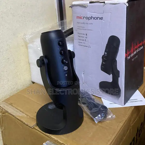 Premium Podcasting Mic for Clear Voice Reduced Background Noise