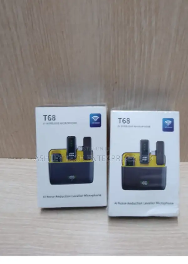 T68 Professional Wireless Lavalier Microphone