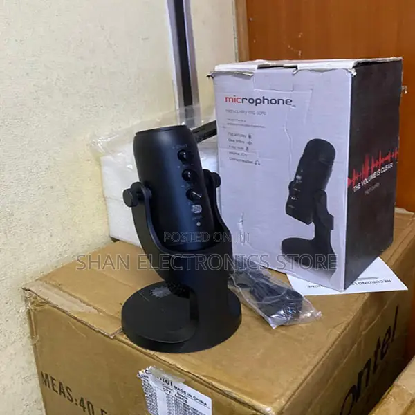 Background Noise Control Premium Quality Podcast/Table Mic