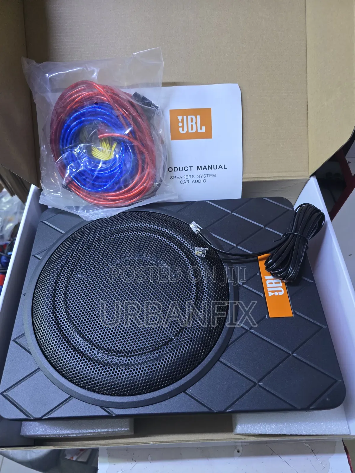 JBL Basspro 3000 Watts 10 Inch Powerful Underseat Bass Subwoofer