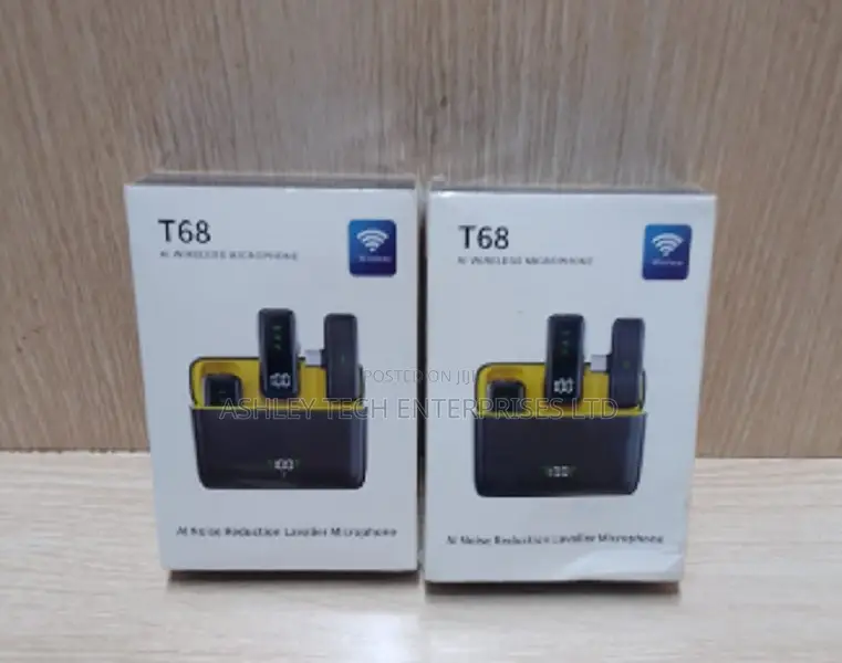 T68 Wireless Mic – High Quality Audio Recording