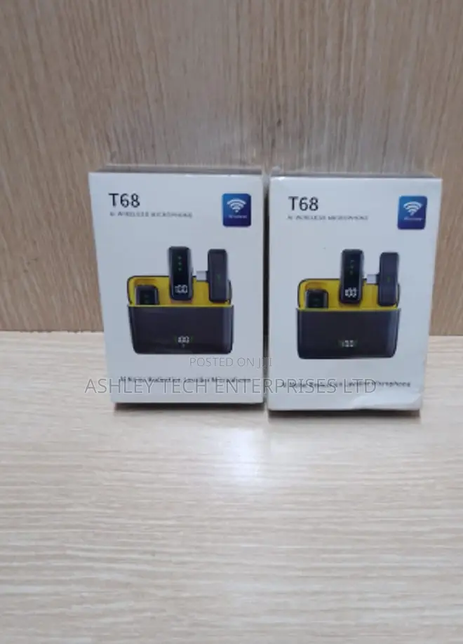 T68 Rechargeable Wireless Microphone