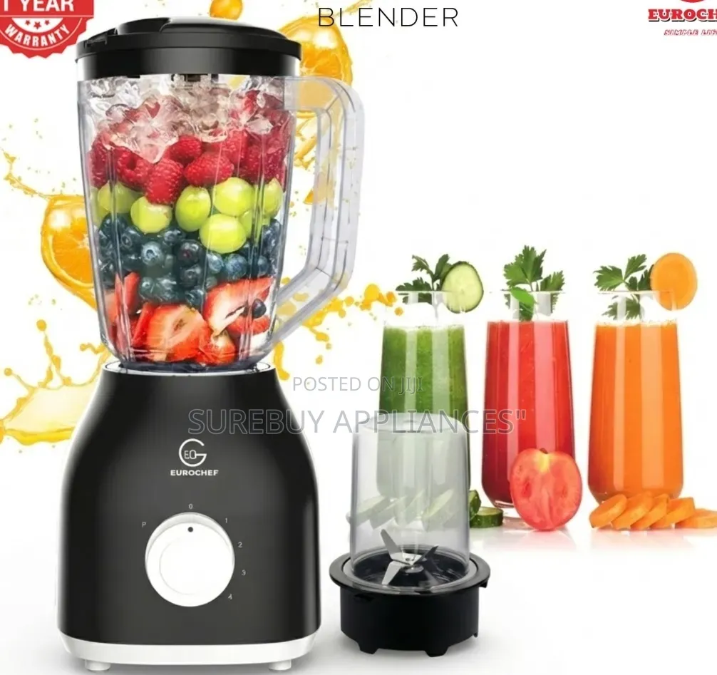 *Eurochef 2 in 1 Blender