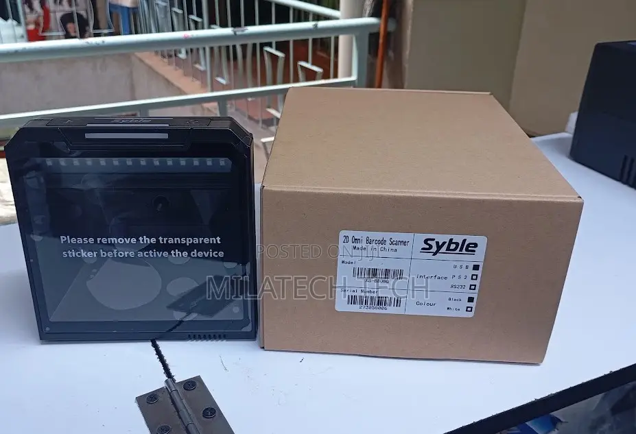 8808 Retail Desktop Barcode Scanner – Hands-Free