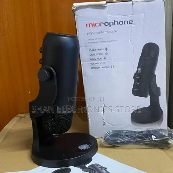 Modern Streaming Setups Mic With Clear Voice Isolation Noise Reduction