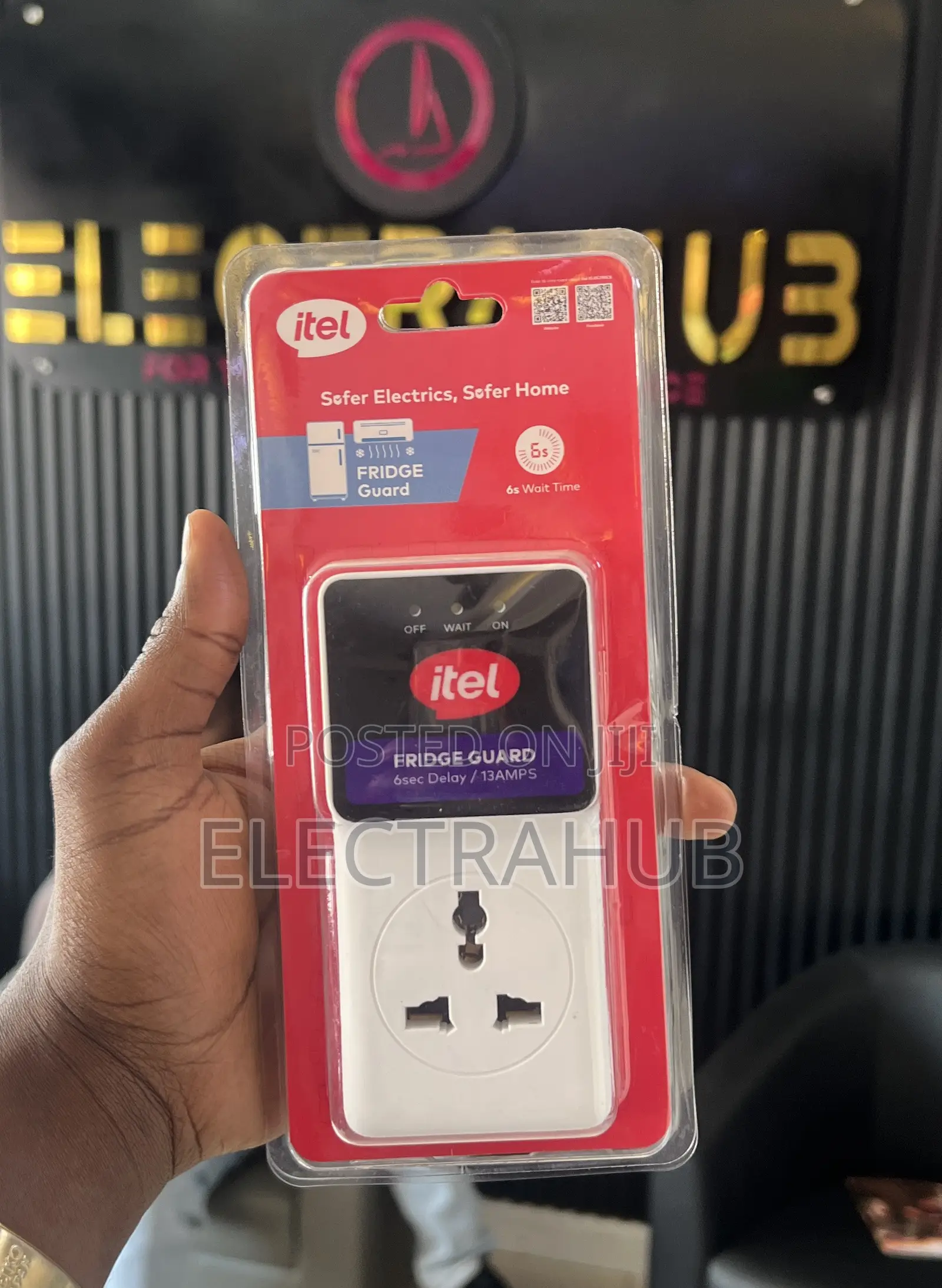 Itel Fridge Guard 6sec Delay/13 Amps Brand New