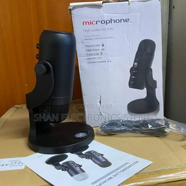 Premium Podcast Mic Designed to Prioritize Vocal Sound