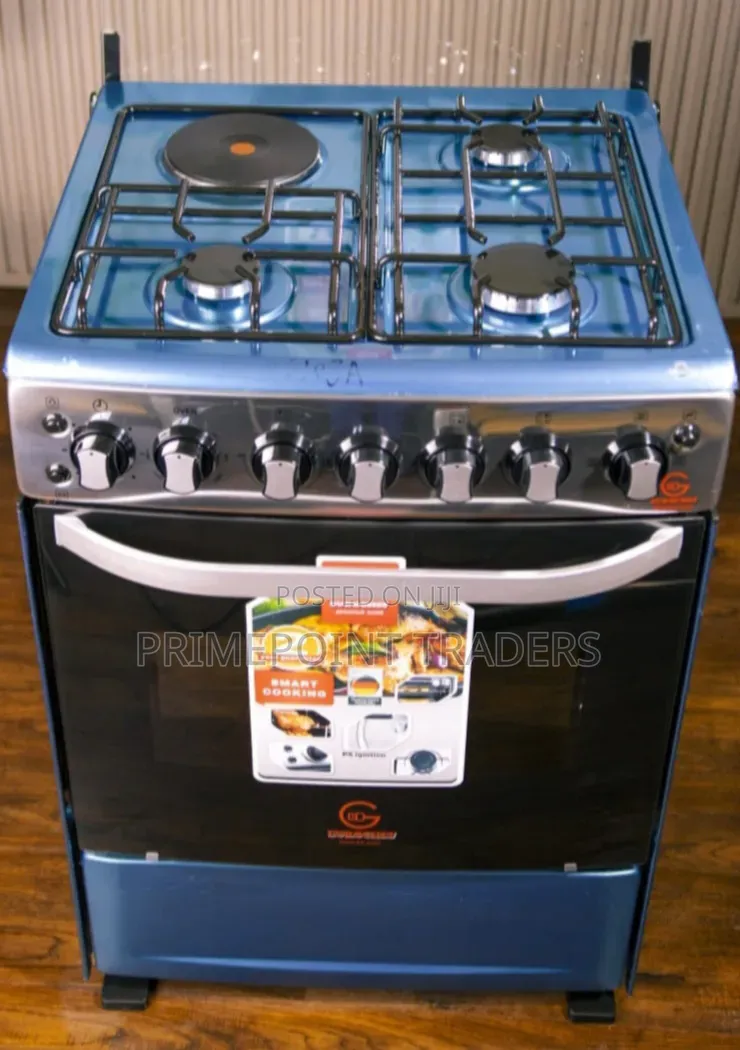 Eurochef 60×65 3+1 Standing Cooker – Powerful & Reliable 3+1