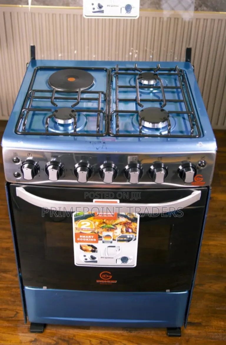 Eurochef 60×65 3+1 Cooker – 80l Oven With Rotisserie