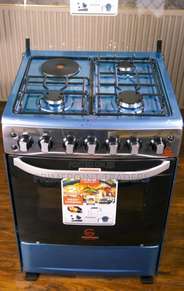 Eurochef 60×65 3+1 Cooker – 80l Oven With Rotisserie