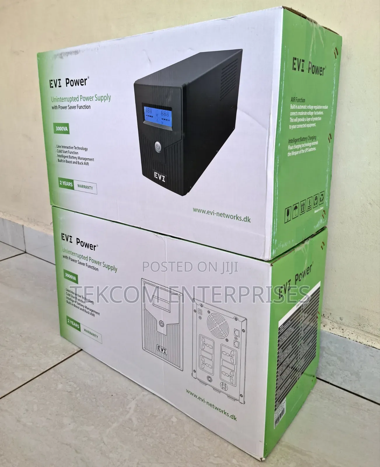 Evi 3000va/3kva Backup Ups(1800w) /3000va Evi Ups