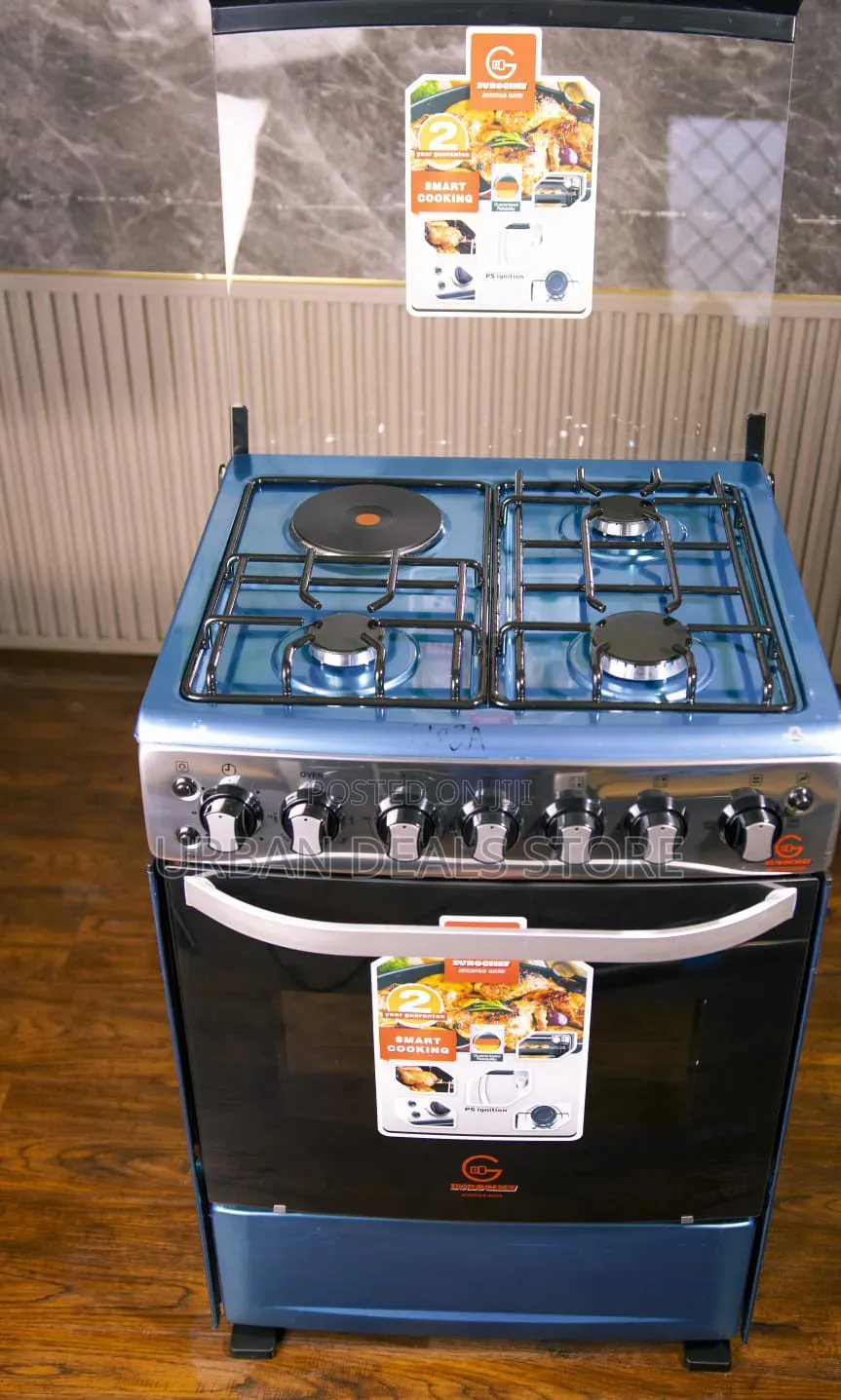 Eurochef 60*65  3+1 Standing Cooker