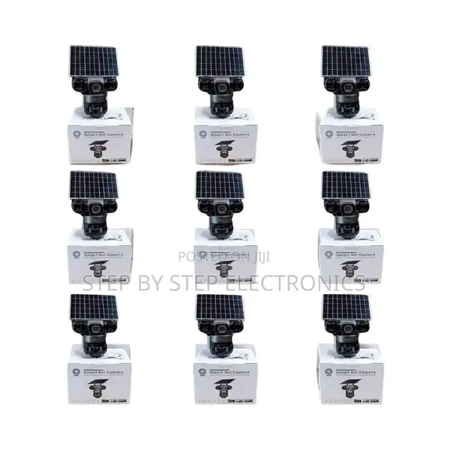 Factory Deals 20MP Ultra HD 4G PTZ Triple Lens Solar Cameras