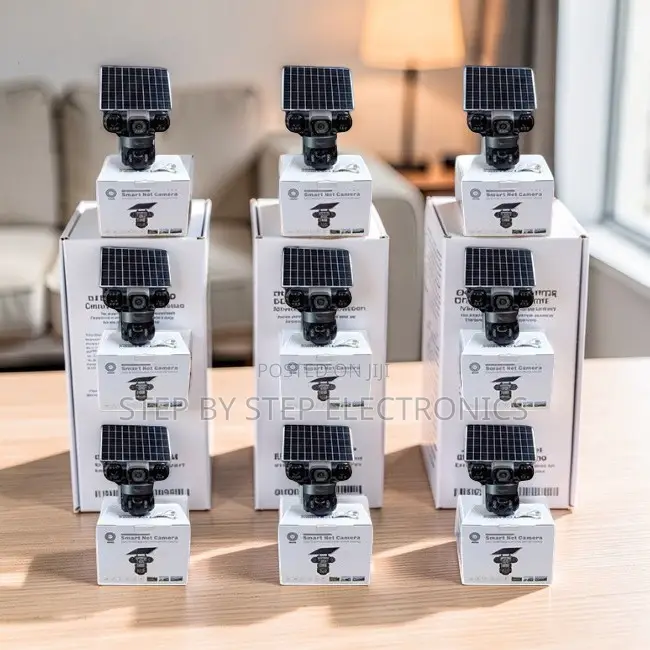 Distributor Prices 20MP Ultra HD 4G PTZ Triple Lens Solar Cameras