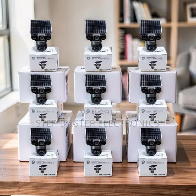 Trade Discounts 20MP Ultra HD 4G PTZ Triple Lens Solar Cameras