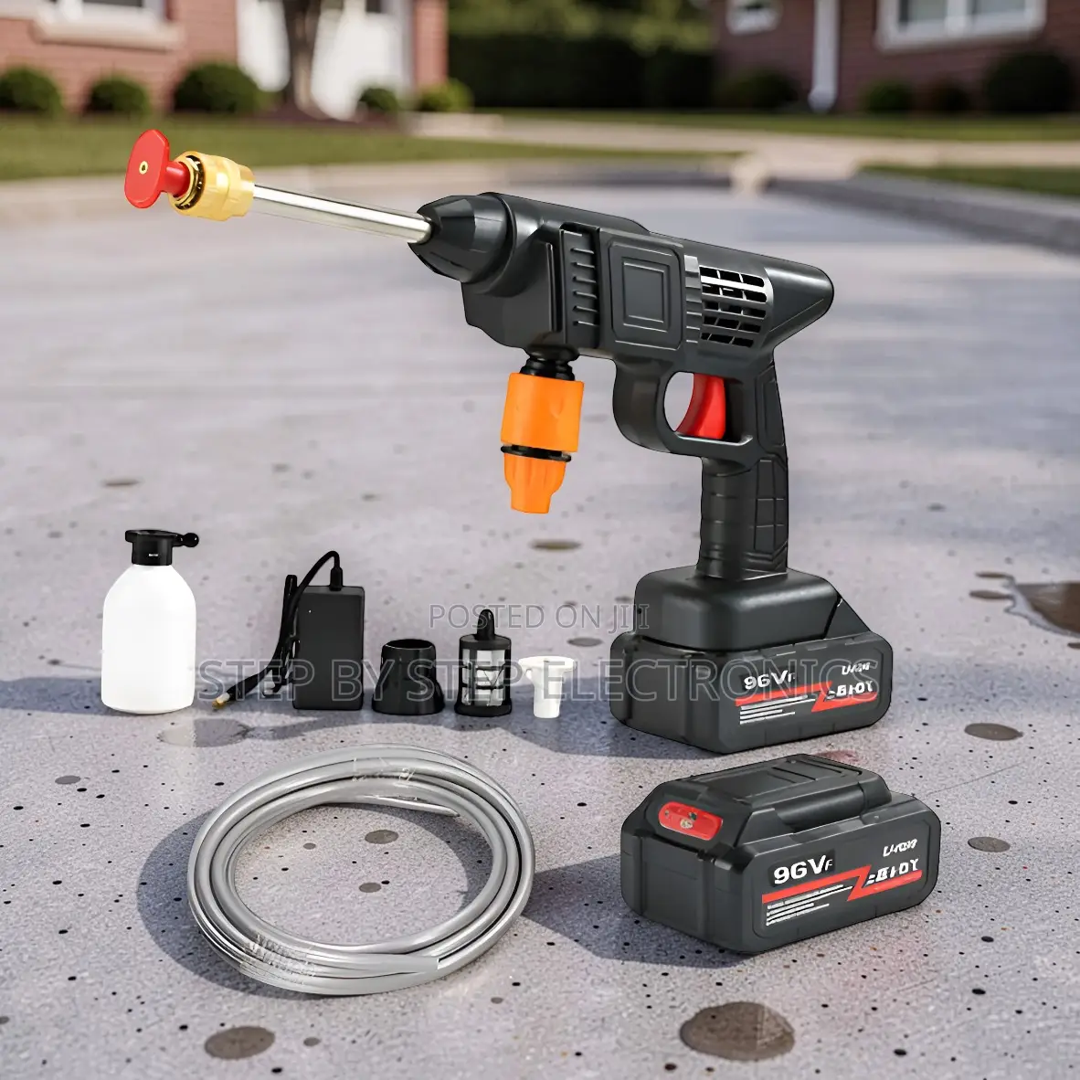 Discount Prices Cordless Portable High Pressure Car Washer Guns