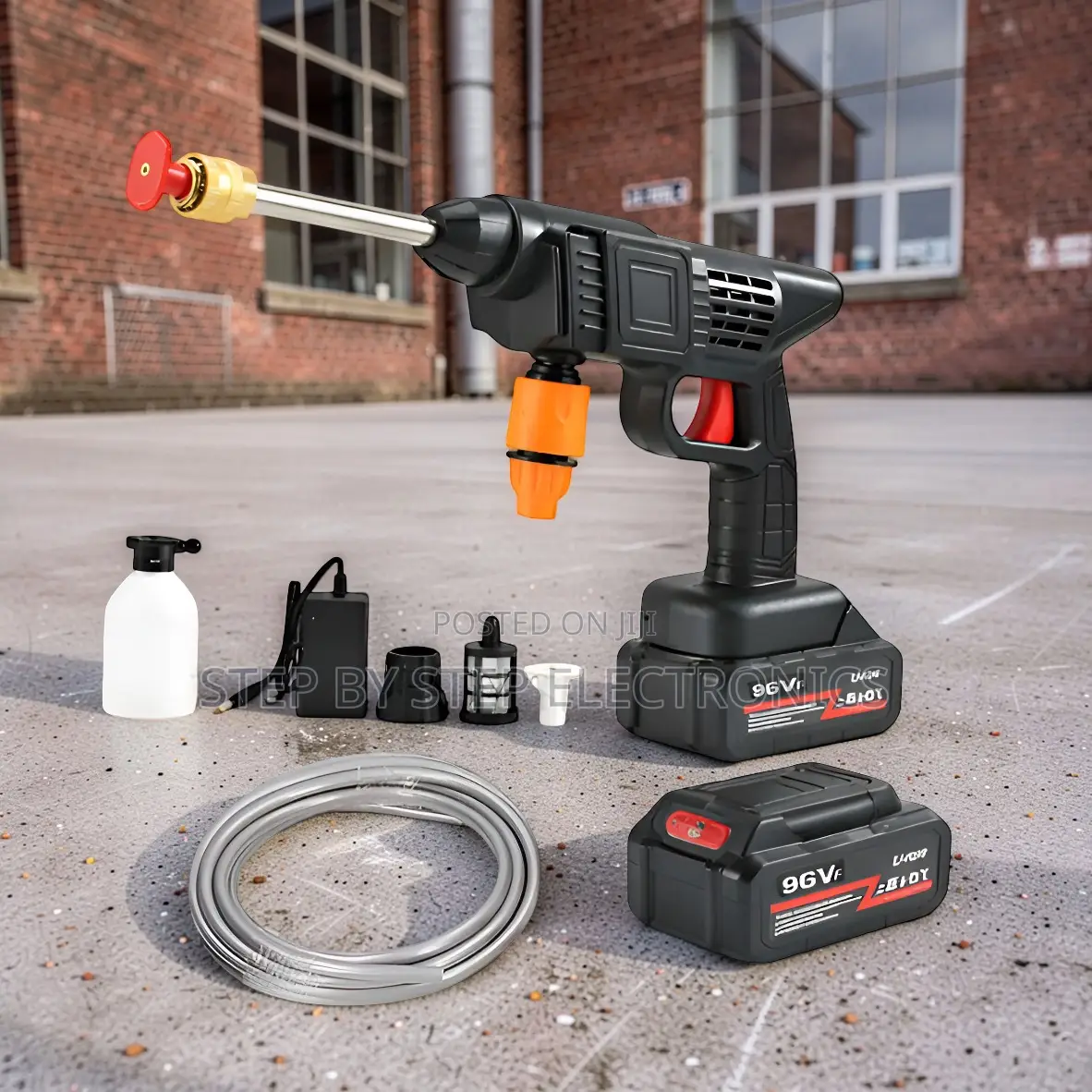 Factory Price Cordless Portable High Pressure Car Washer Guns
