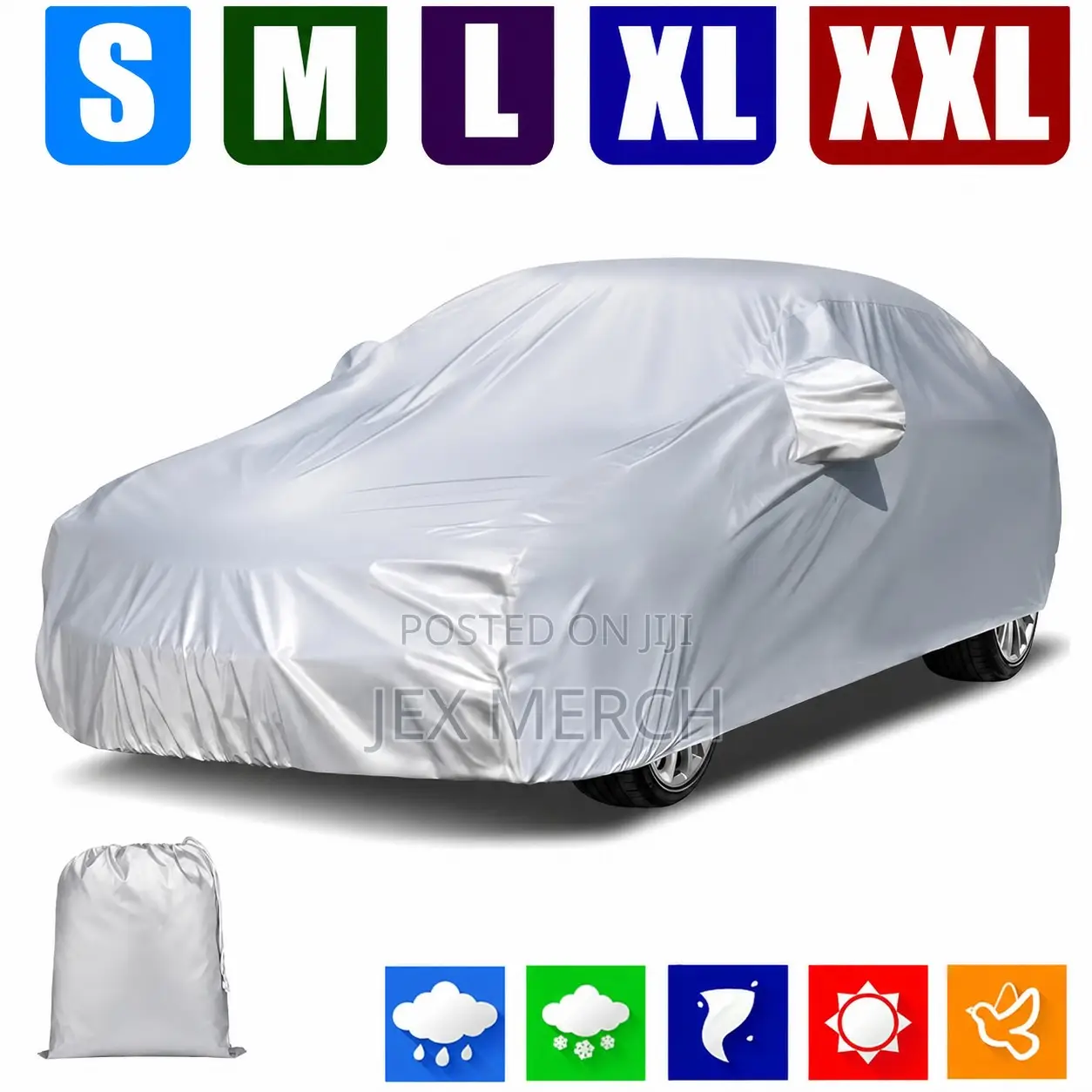 Car Cover for Sale: Size L, Fits Compact Car Models