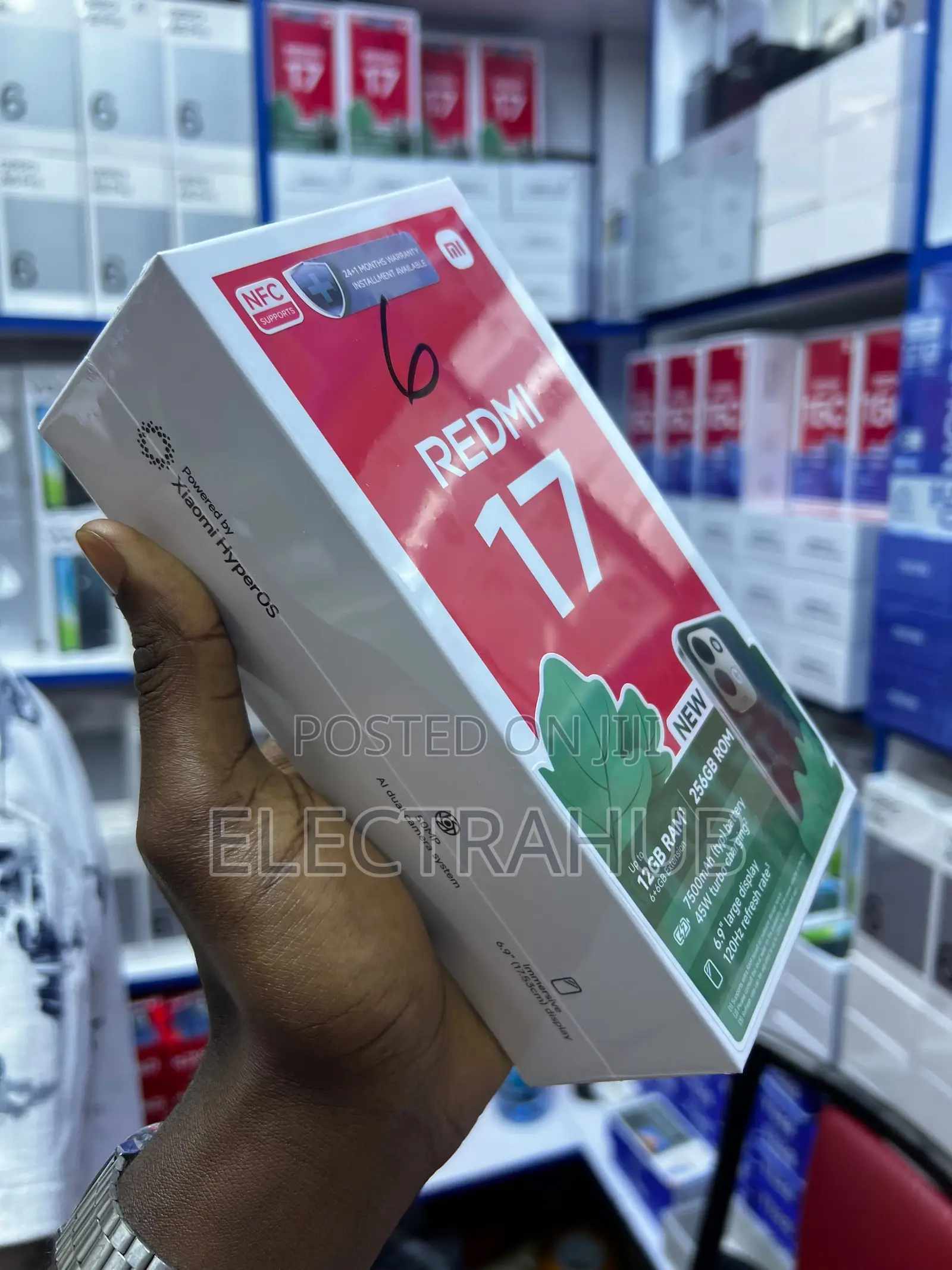 New Xiaomi Redmi 17 256 GB Purple