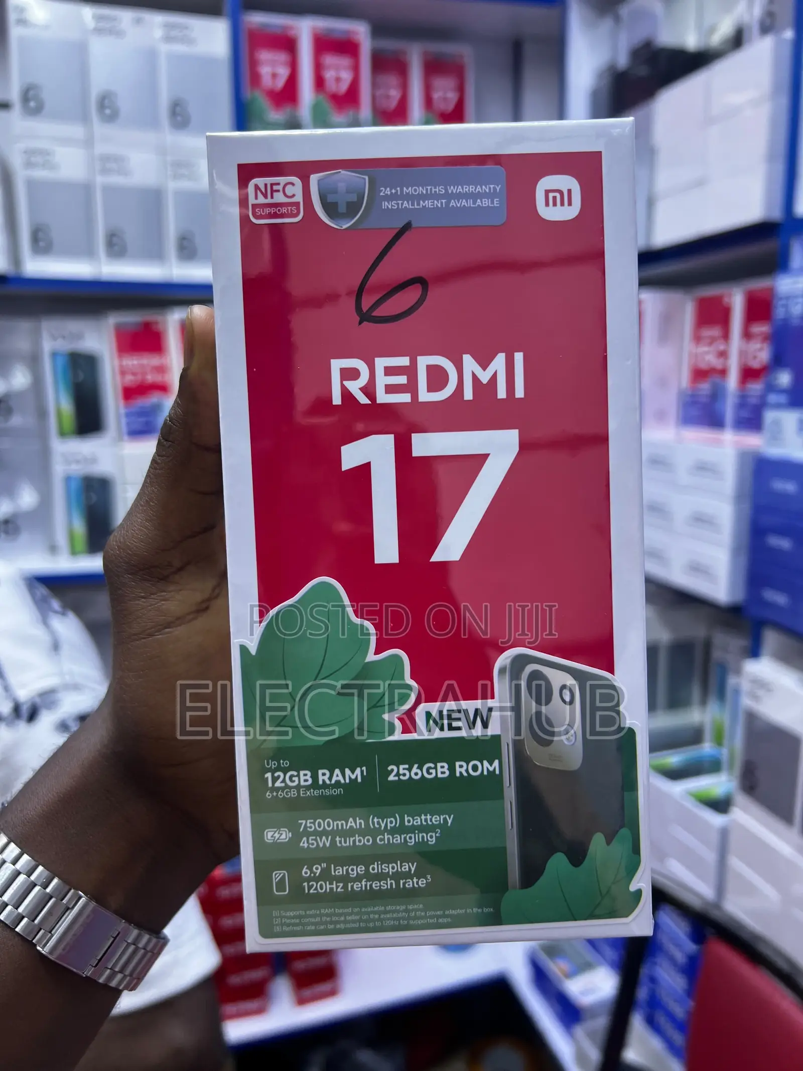 New Xiaomi Redmi 17 256 GB Purple