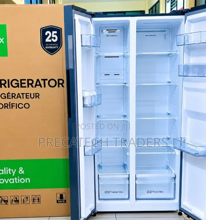 Syinix 460litres Side-by-Side Fridge