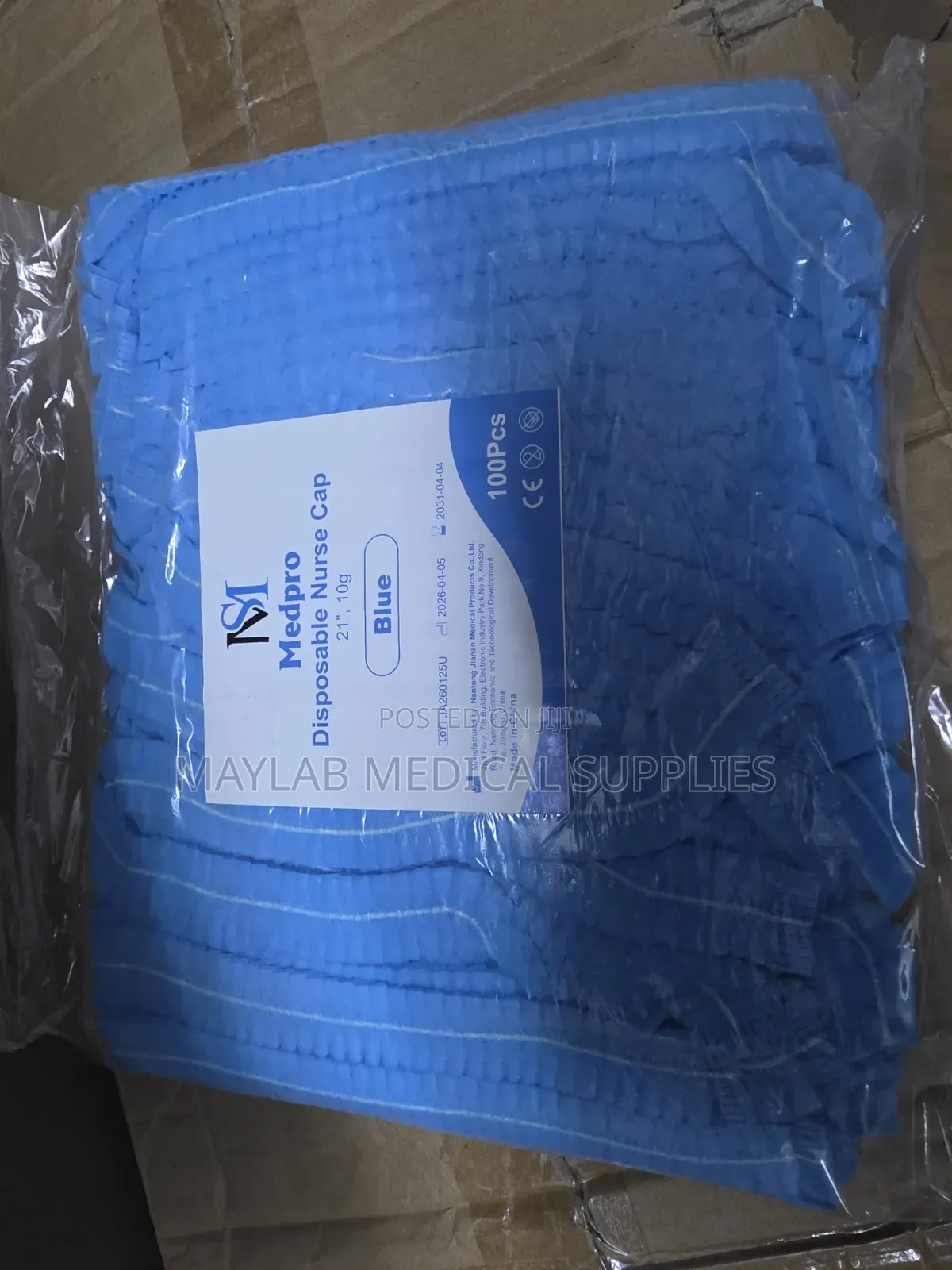 Disposable Nurse Cap | Non-Woven Medical Bouffant Cap for Hospital Use
