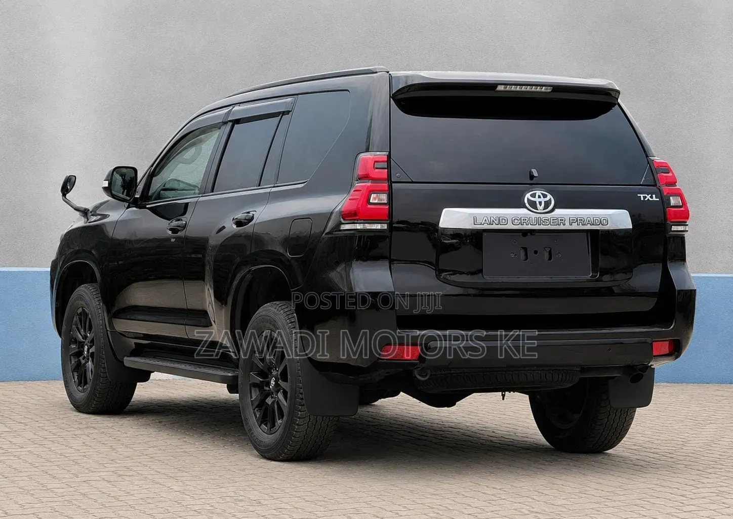 Toyota Land Cruiser Prado 2021 Matt Black