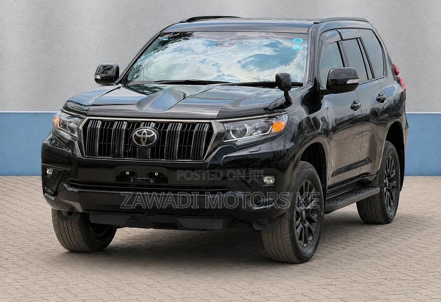 Toyota Land Cruiser Prado 2021 Matt Black