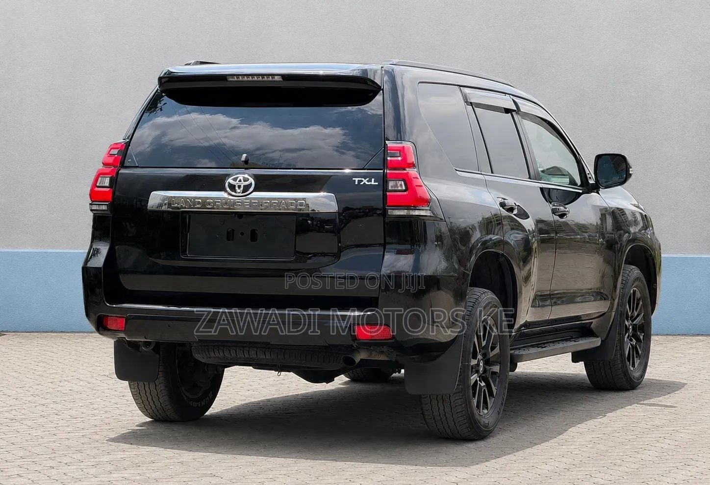 Toyota Land Cruiser Prado 2021 Matt Black