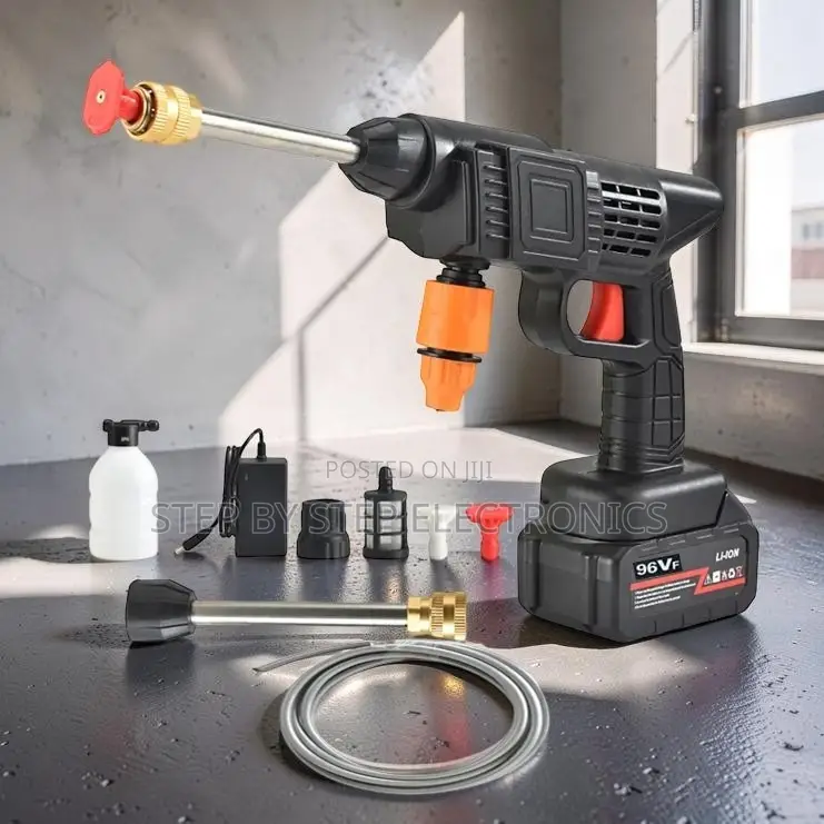 Value Deals Cordless Portable High Pressure Car Washer Washing Guns