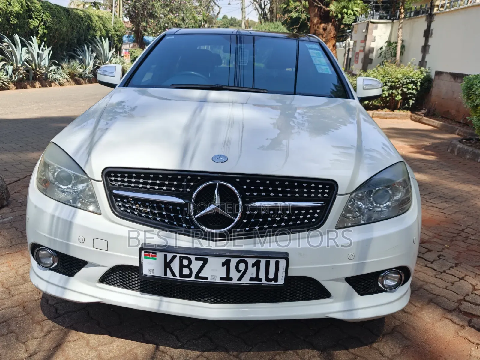 Mercedes-Benz C200 2008 White