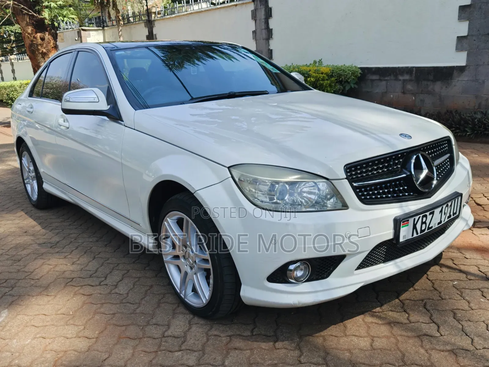 Mercedes-Benz C200 2008 White