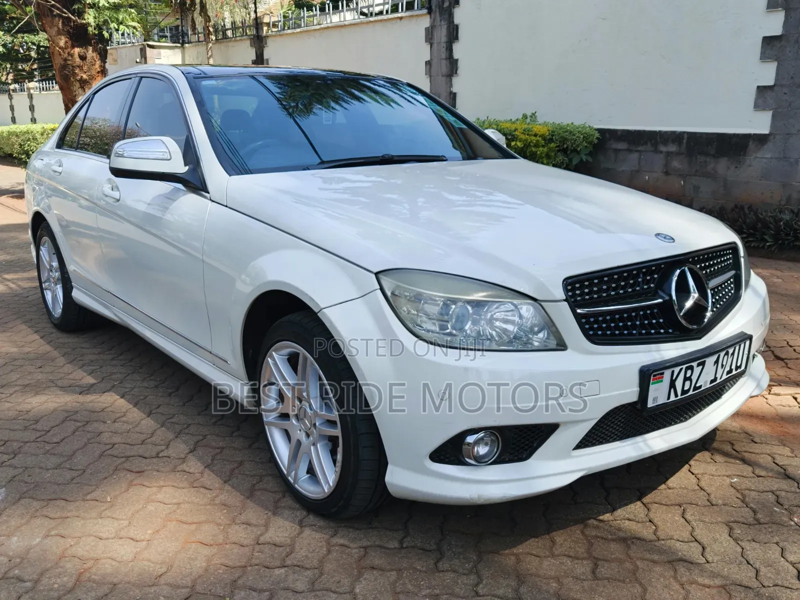 Mercedes-Benz C200 2008 White
