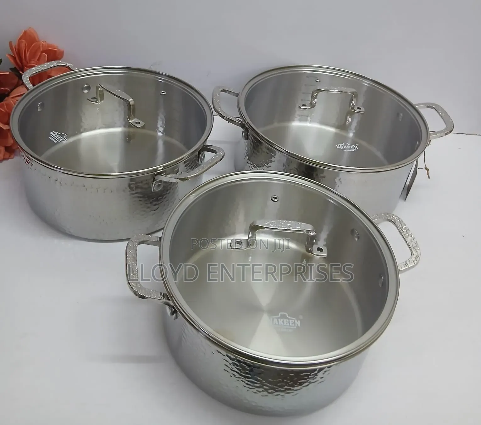✴6 PCS Premium High Quality  Stainless Steel Cookware Set