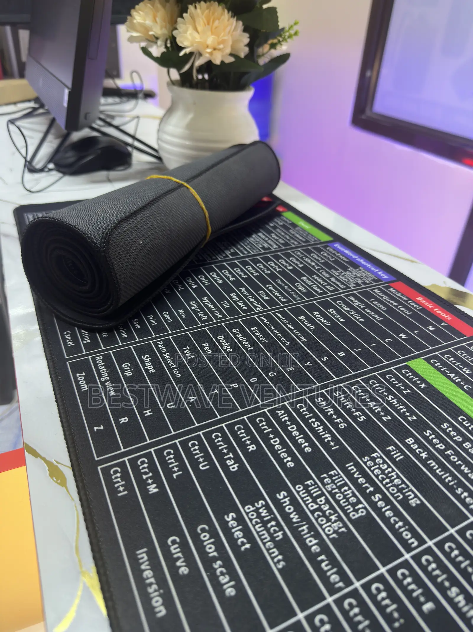 Shortcut Guide Mouse Pad