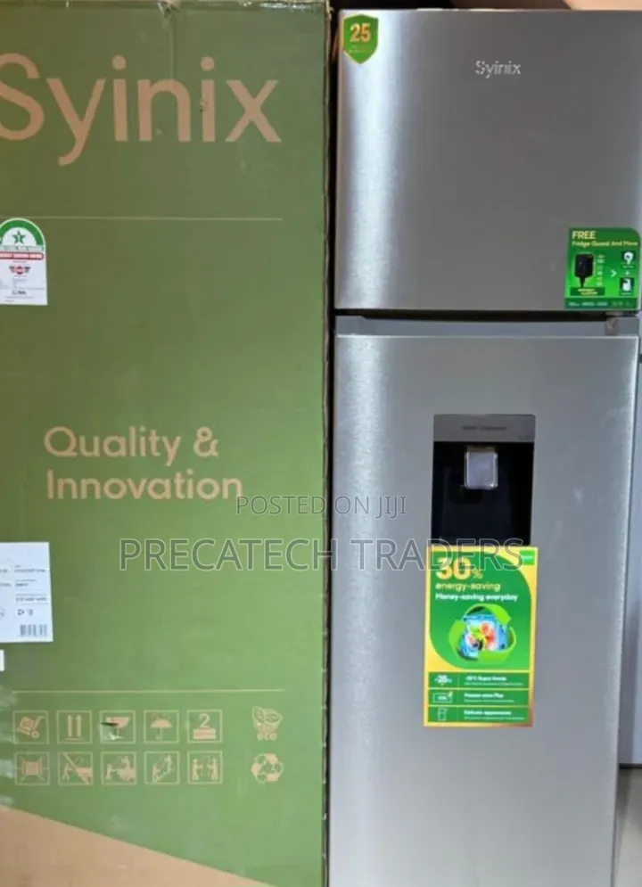 SYINIX 257 Litres No Frost Fridge – Water Dispenser