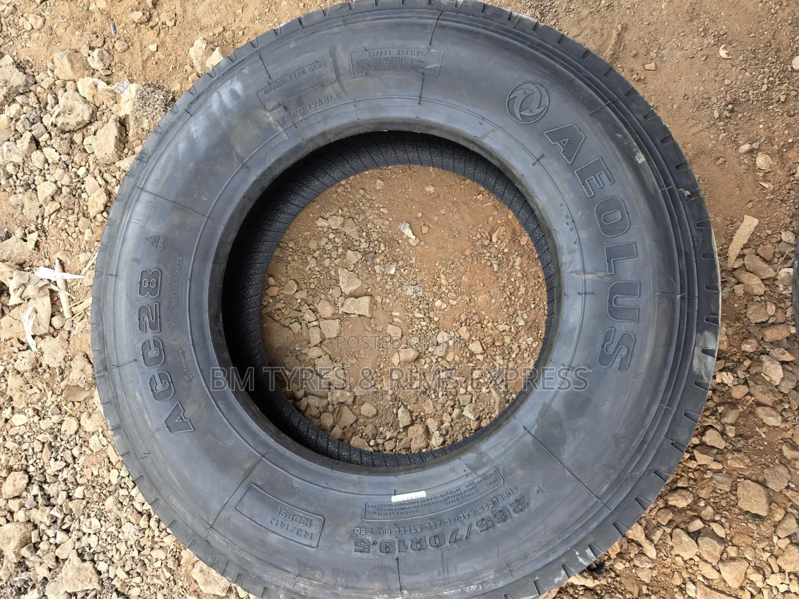 265 /70 R19. 5 AEOLUS TIRES (Diff) Commercial.